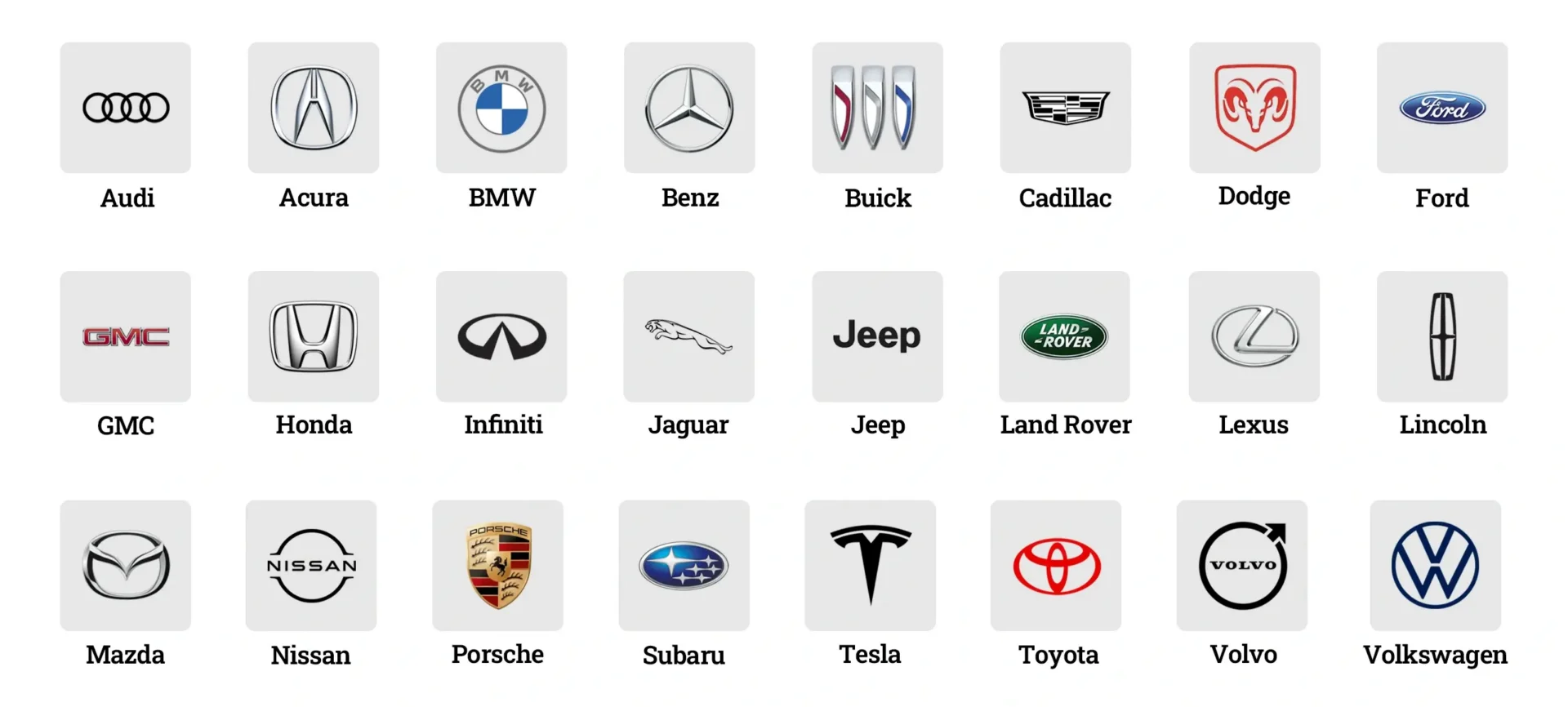 Vehicle Brand Supportable